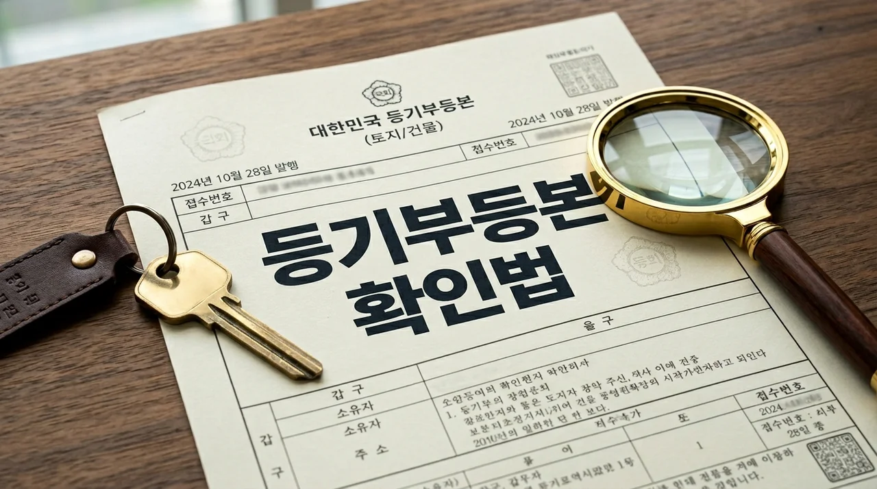 등기부등본이란? 집 계약 전 반드시 확인해야 할 부동산 신분증 보는 법