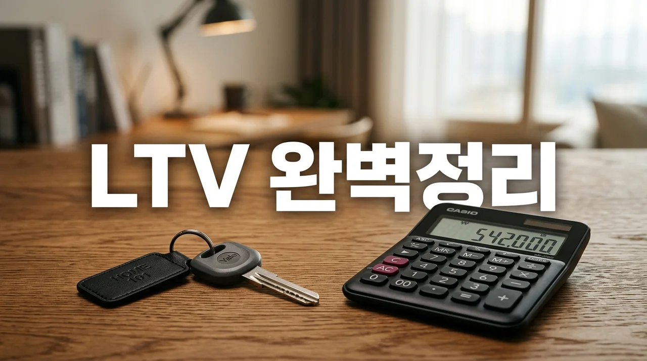 LTV란? 주택담보대출 한도 계산 및 지역별 비율 완벽 가이드