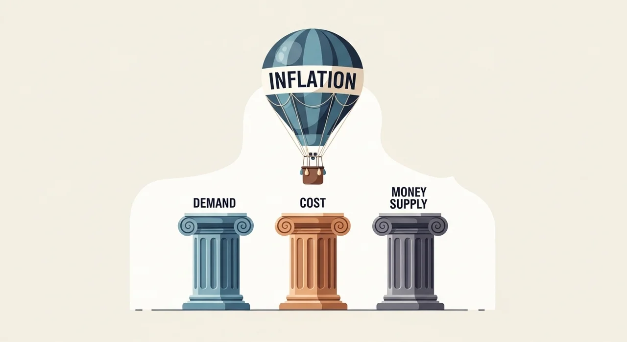 왜 물가는 오를까? 인플레이션의 3가지 핵심 원인