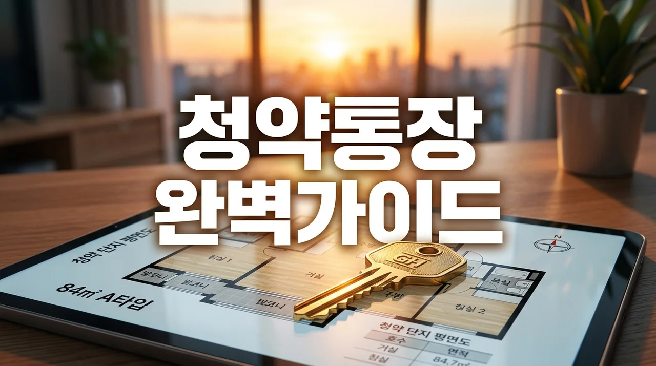 청약 통장의 모든 것: 청년 주택드림부터 당첨 전략까지 완벽 가이드