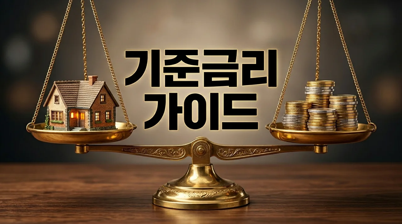 기준금리란? 내 대출 이자와 예금 금리를 결정하는 핵심 원리 총정리