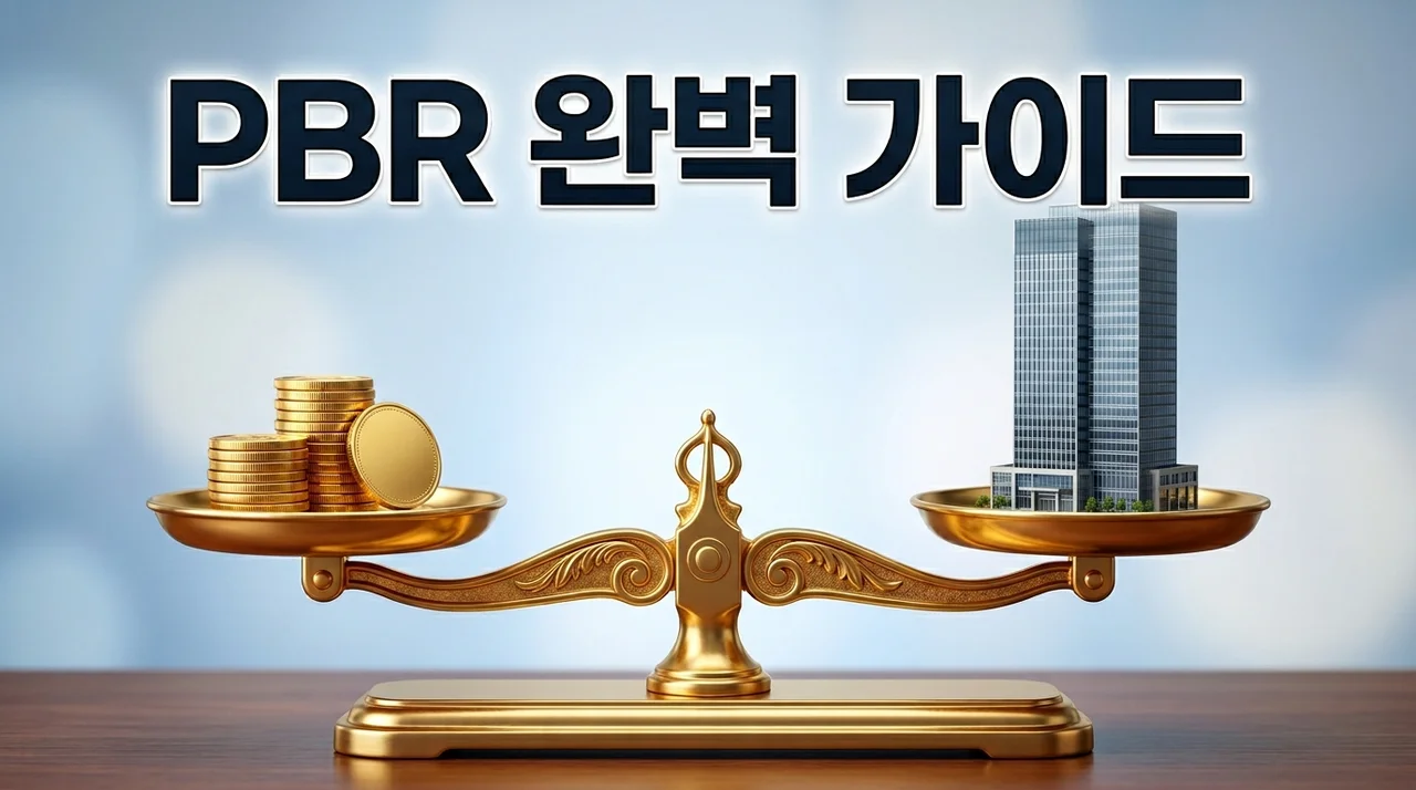 PBR이란? 회사가 가진 재산 대비 주가가 적절한지 보는 법 (저PBR주 투자 전략)