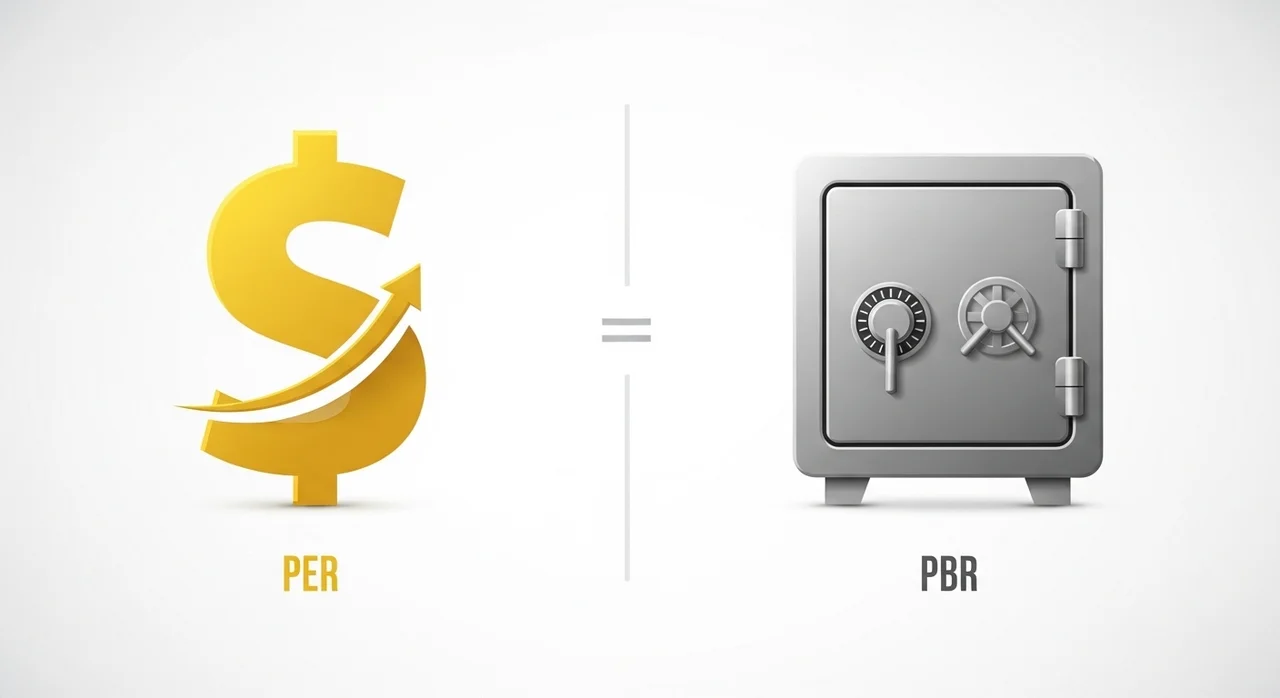 PBR과 PER의 차이: 수익성과 안정성의 조화