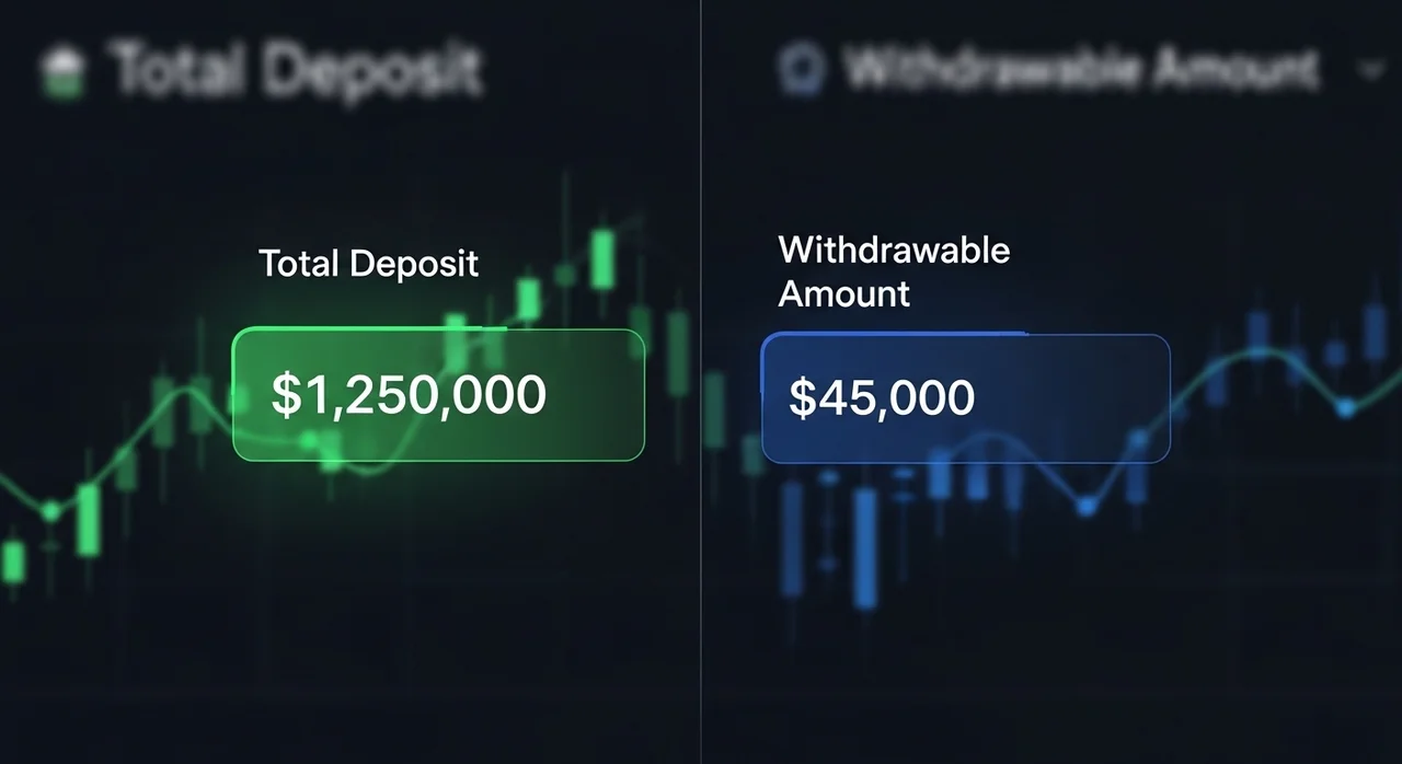 예수금과 인출 가능 금액의 차이점