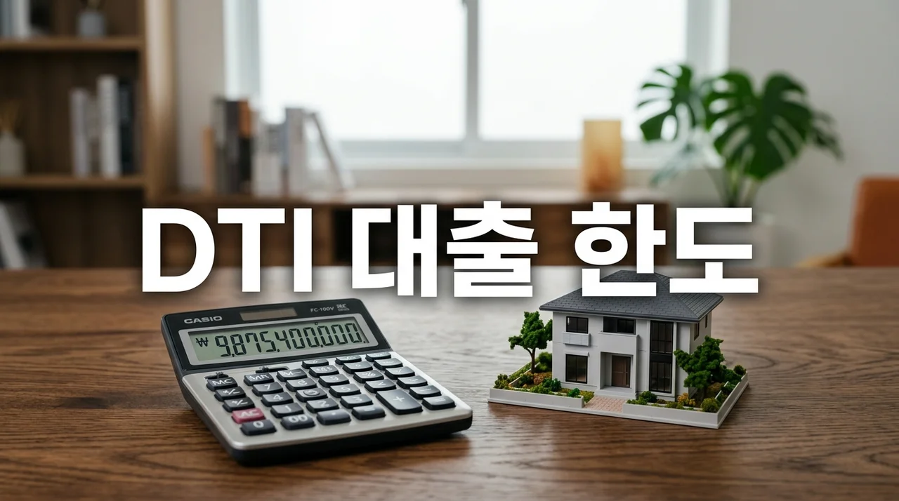 DTI란? 내 연봉에 맞춰 빌릴 수 있는 대출 한도 계산기 및 총정리