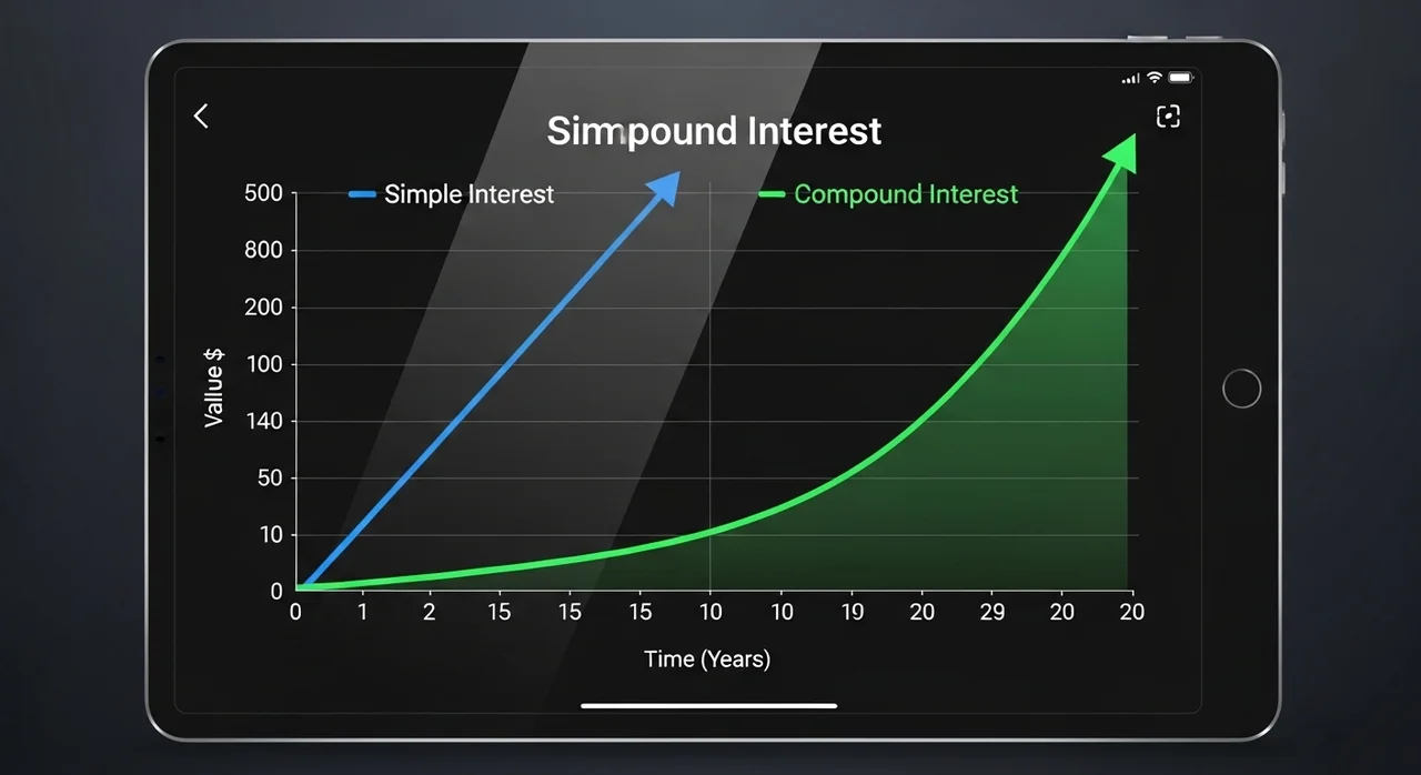 단리와 복리의 결정적 차이: 숫자로 비교하기