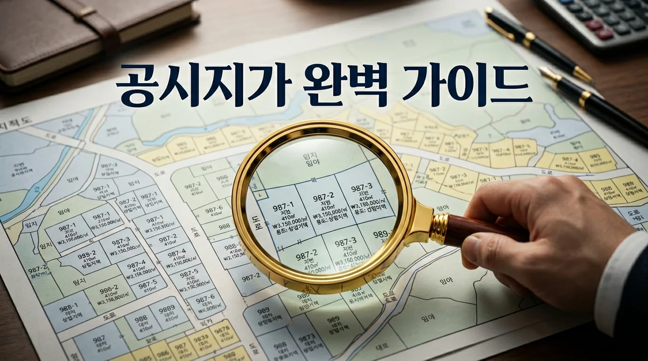 2026 공시지가란? 개별공시지가 조회 및 계산법 완벽 정리