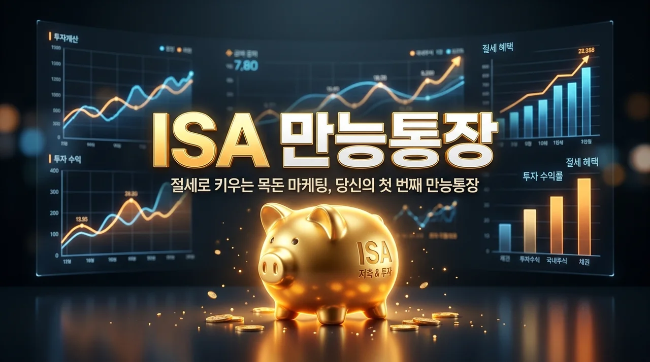 ISA란? 세금 아끼며 목돈 만드는 만능통장 활용법 및 혜택 정리