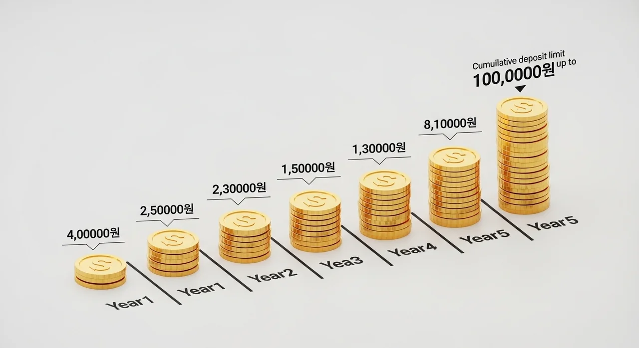 가입 조건 및 납입 한도 완벽 정리