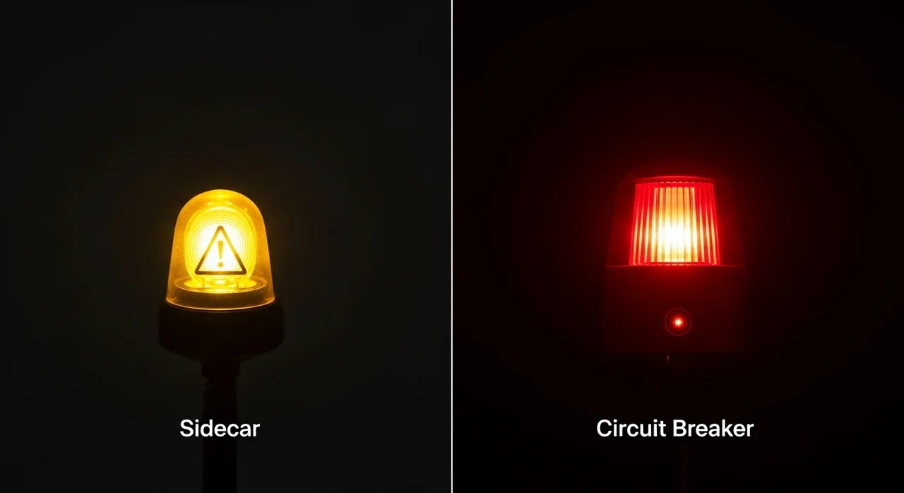 사이드카(Sidecar)와 서킷브레이커의 차이점
