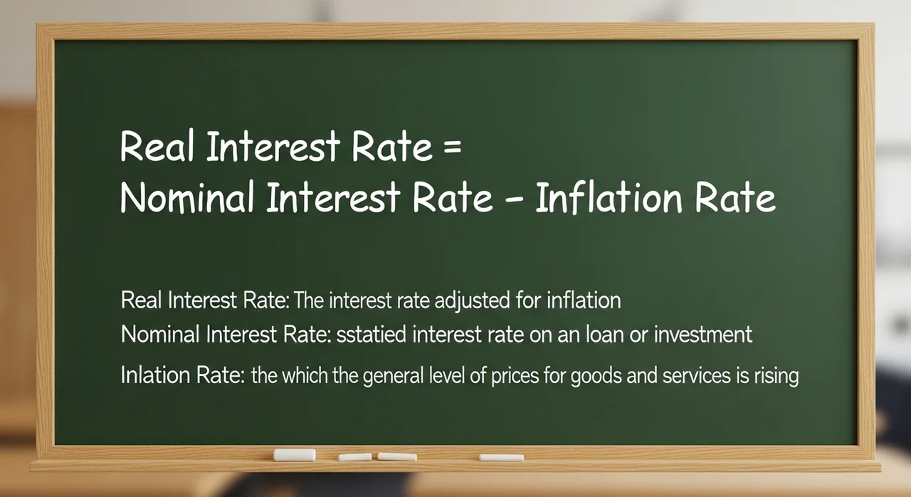 실질금리 계산의 핵심: 피셔 방정식 (Fisher Equation)