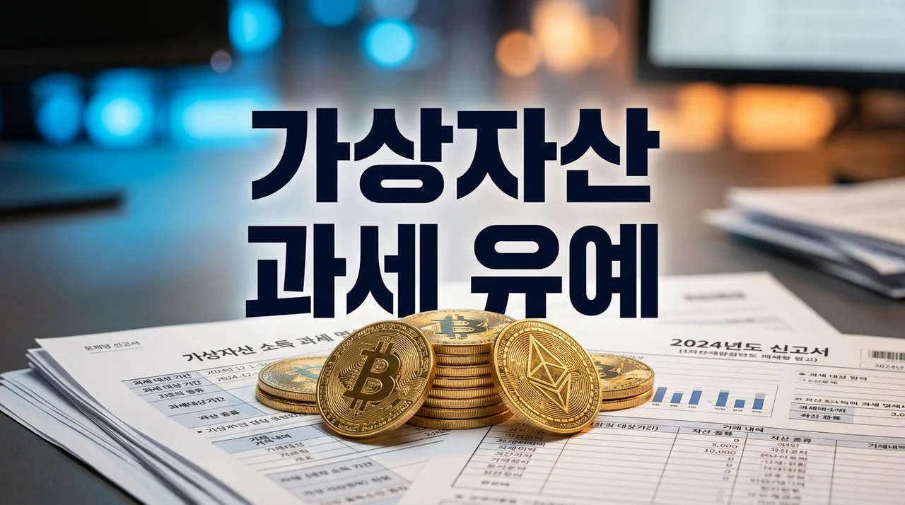 2026년 가상자산 과세 유예 확정 소식 및 코인 세금 전망 완벽 가이드