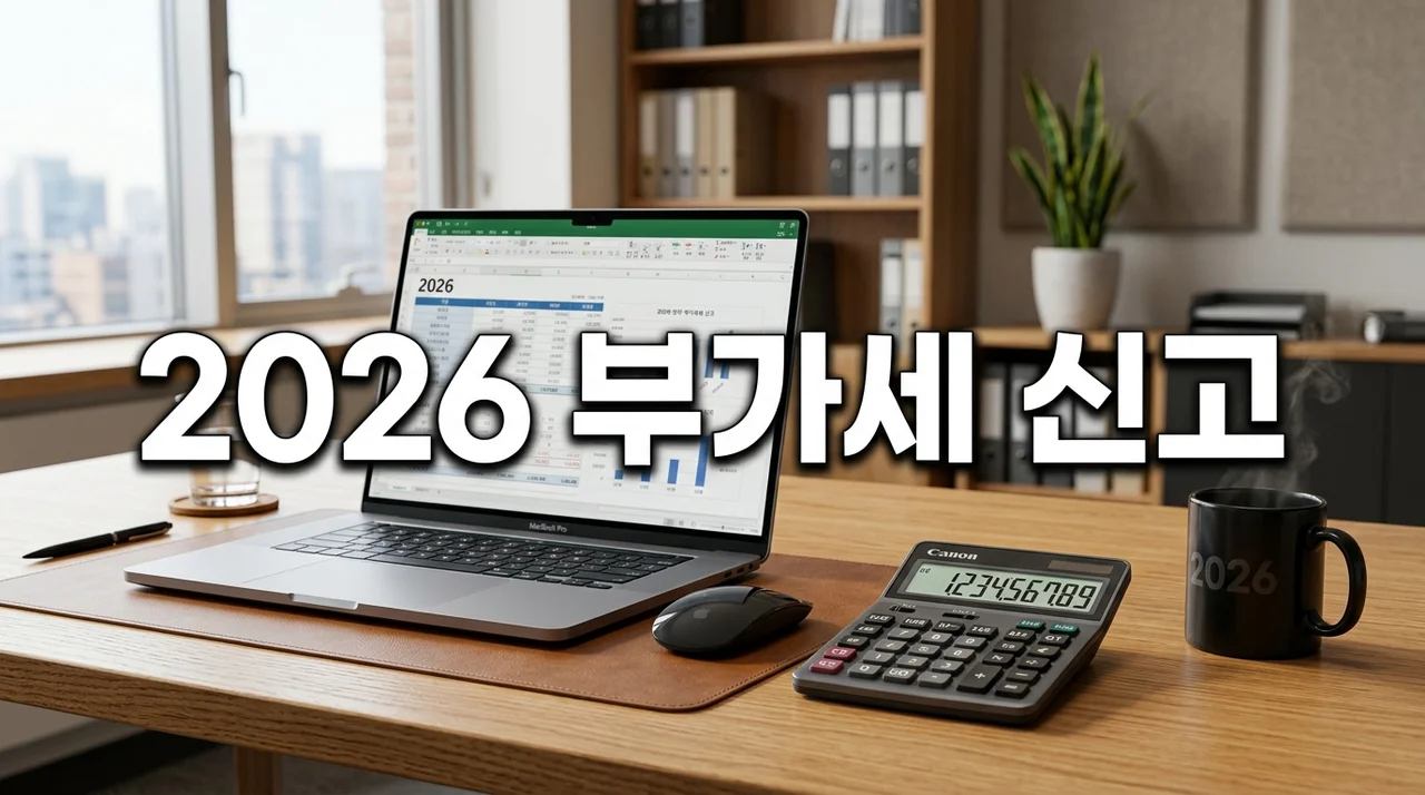 2026년 부가가치세 신고 기간 총정리: 간이과세자 절세 전략 및 방법