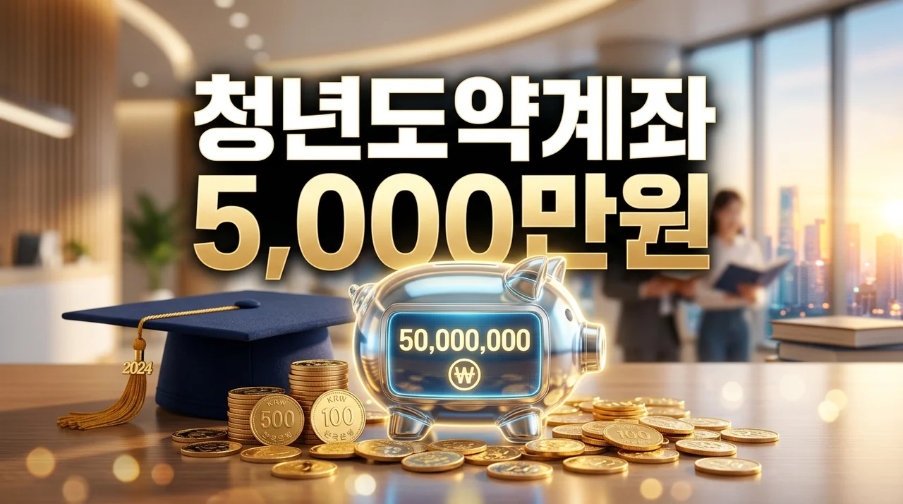 청년도약계좌 5년 만기 예상 수령액 및 기여금 매칭 비율 변경 총정리