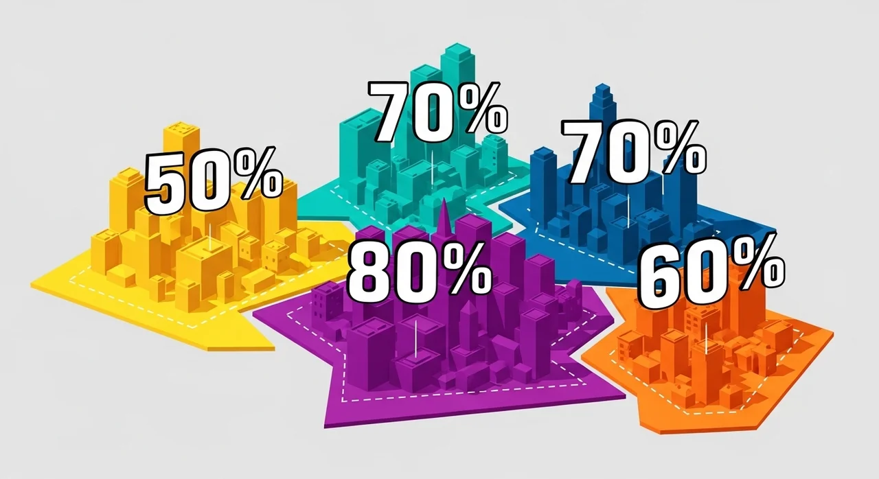 지역 및 조건에 따른 LTV 적용 비율 (2026년 기준)