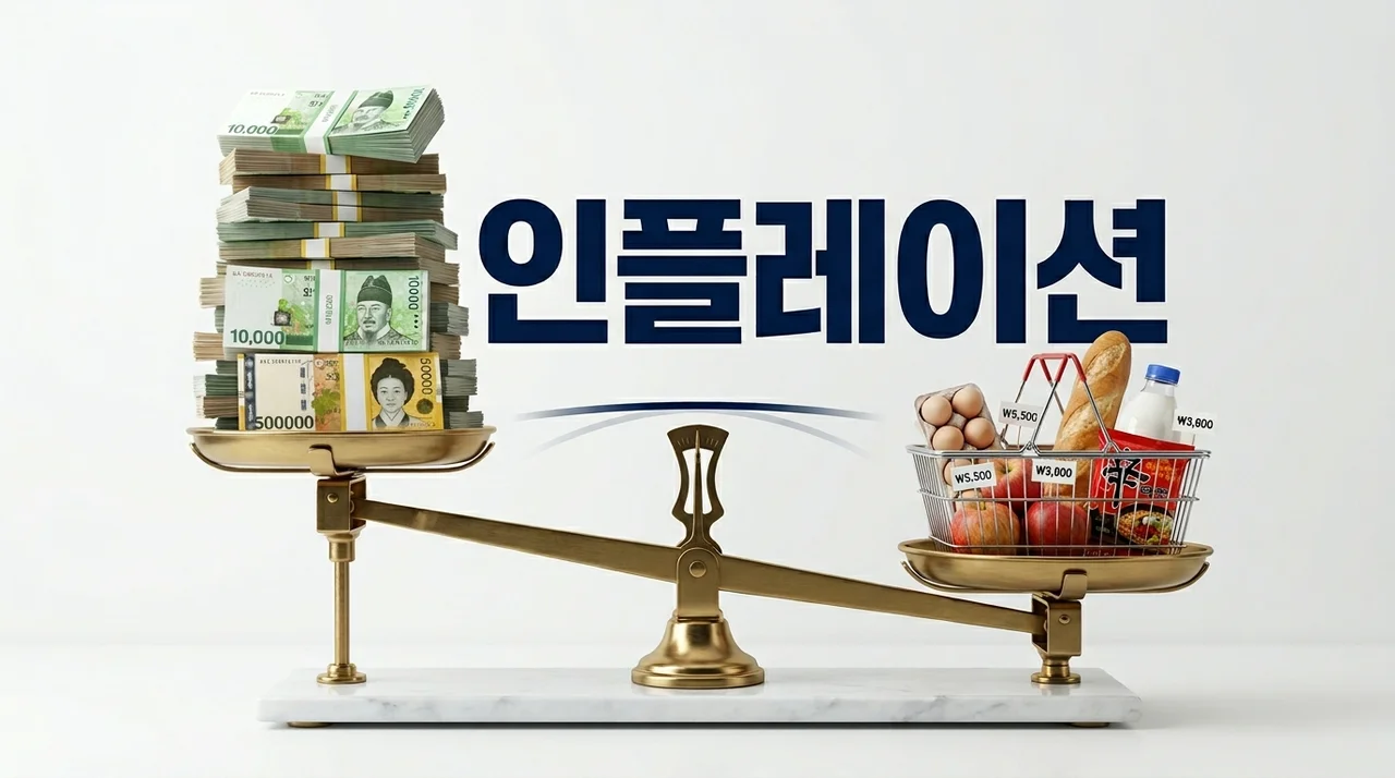 인플레이션이란? 뜻과 원인, 내 월급 가치 지키는 법 완벽 정리