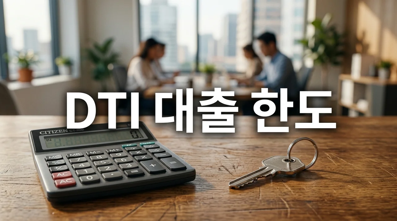 DTI 뜻과 계산 방법: 내 연봉으로 주택담보대출 한도 확인하기