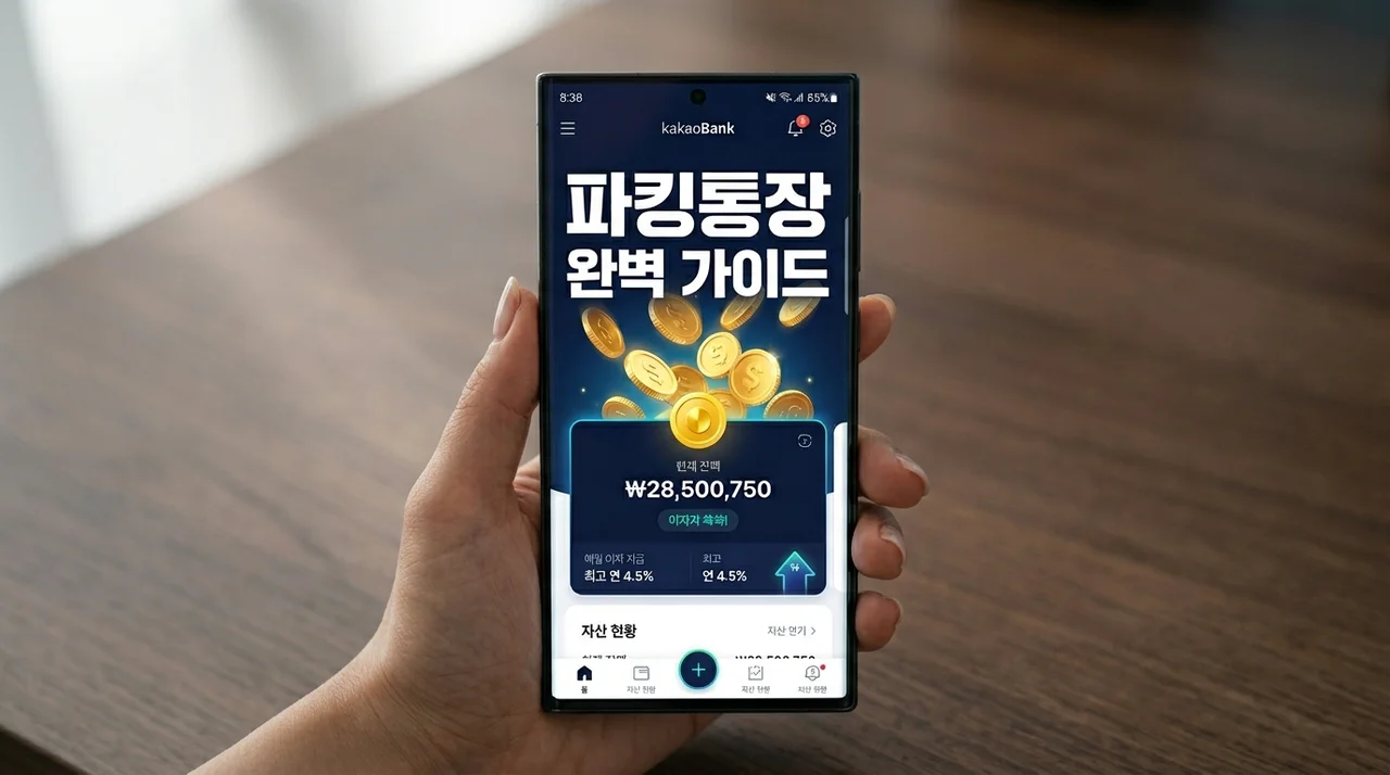 파킹통장이란? 하루만 맡겨도 이자가 붙는 똑똑한 활용법 총정리