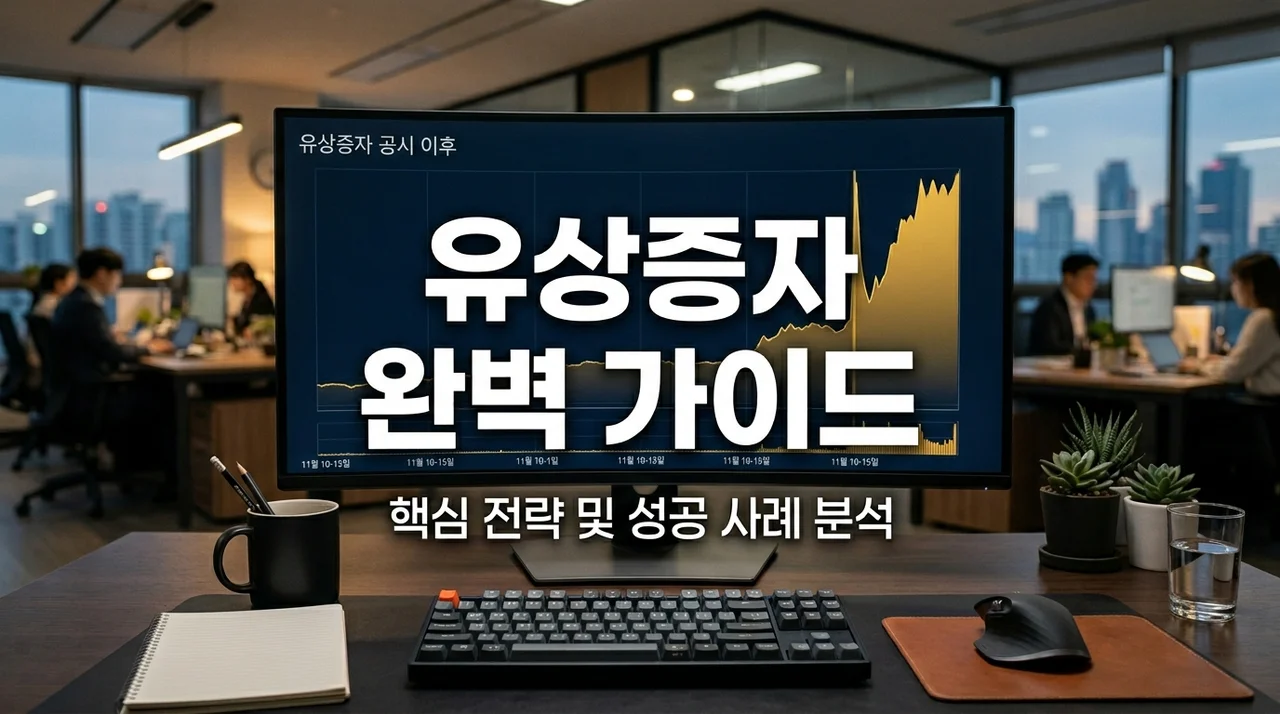 유상증자란? 뜻과 주가에 미치는 영향 호재와 악재 구분법 완벽 정리