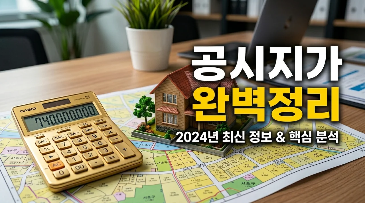 공시지가란? 뜻과 계산법, 재산세·건보료 영향까지 총정리