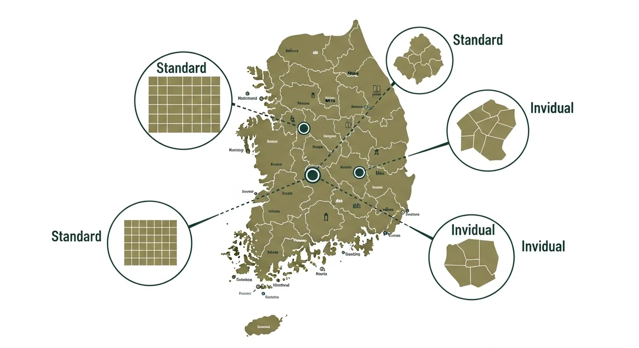 표준지공시지가 vs 개별공시지가 차이점