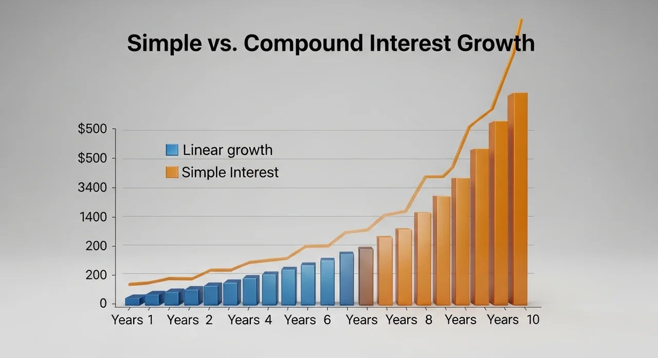 복리 vs 단리, 수익률의 차이를 결정짓는 결정적 요인