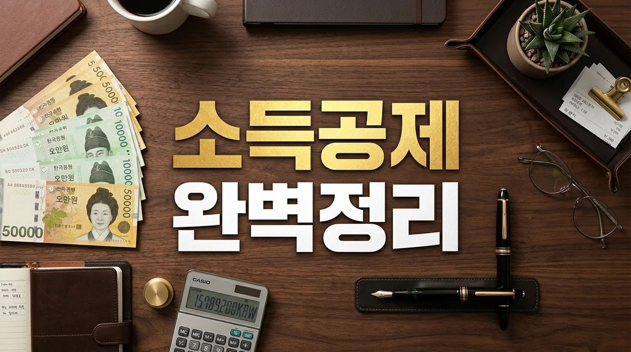연말정산 소득공제란? 세액공제 차이점과 2026년 절세 전략 총정리