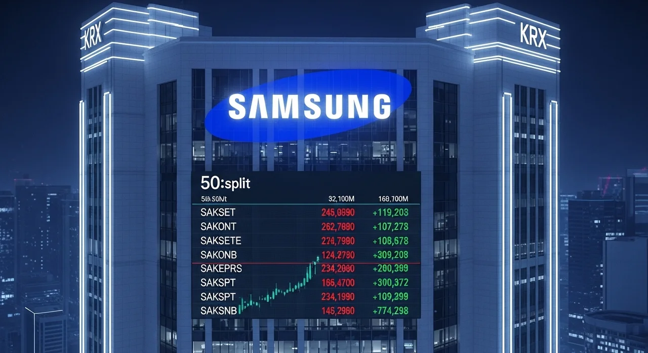 삼성전자의 50대 1 액면분할 사례 분석
