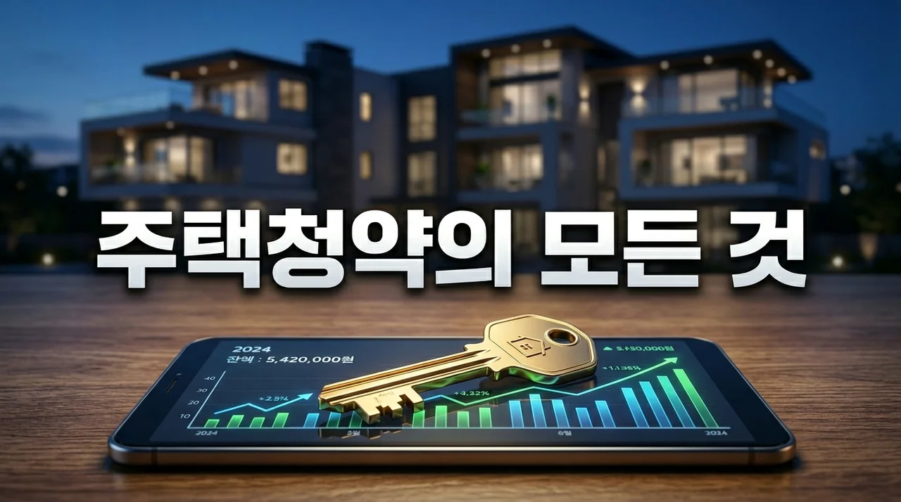 주택청약이란? 내 집 마련의 지름길, 청약 통장 종류와 혜택 총정리