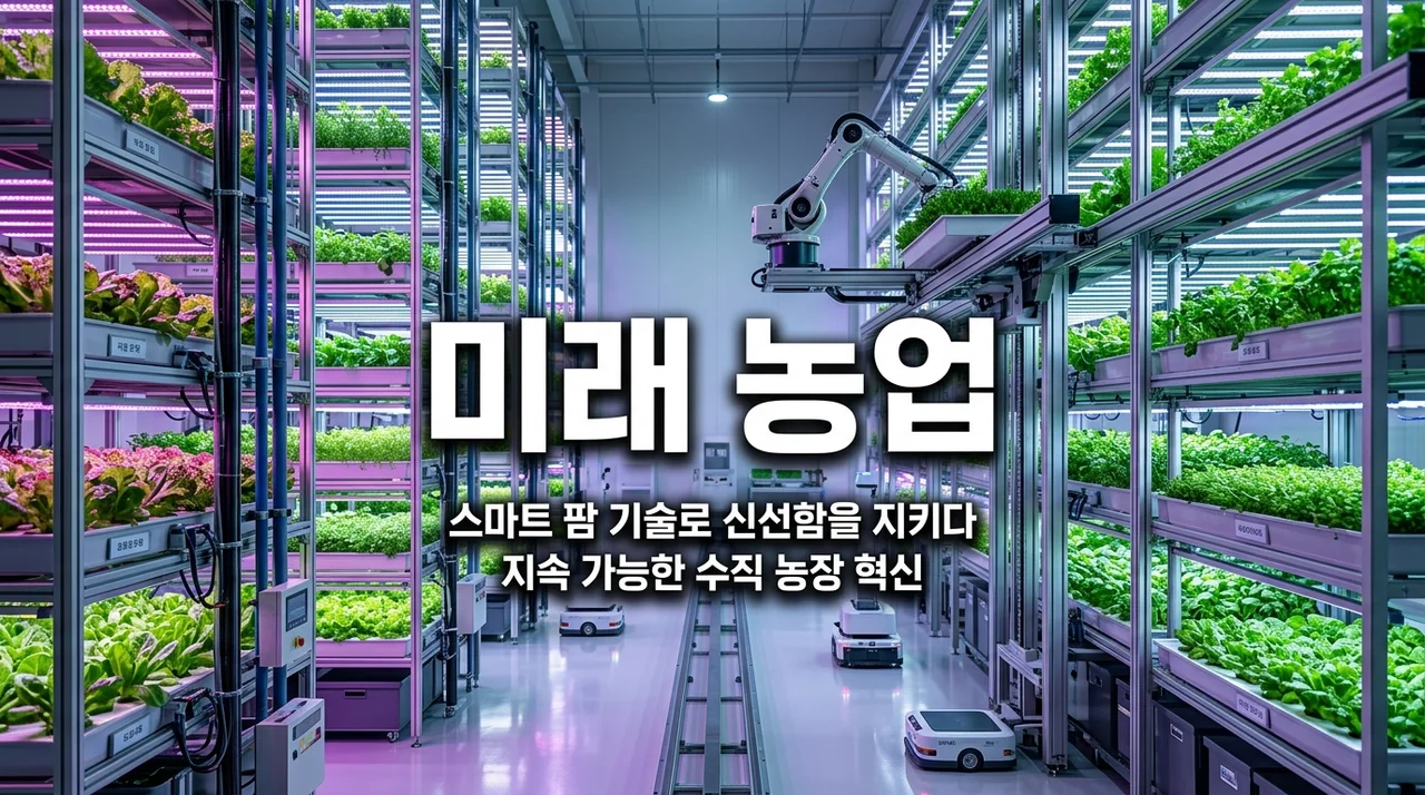 스마트팜 기술을 활용한 미래 농업 투자 가치 분석 및 전망