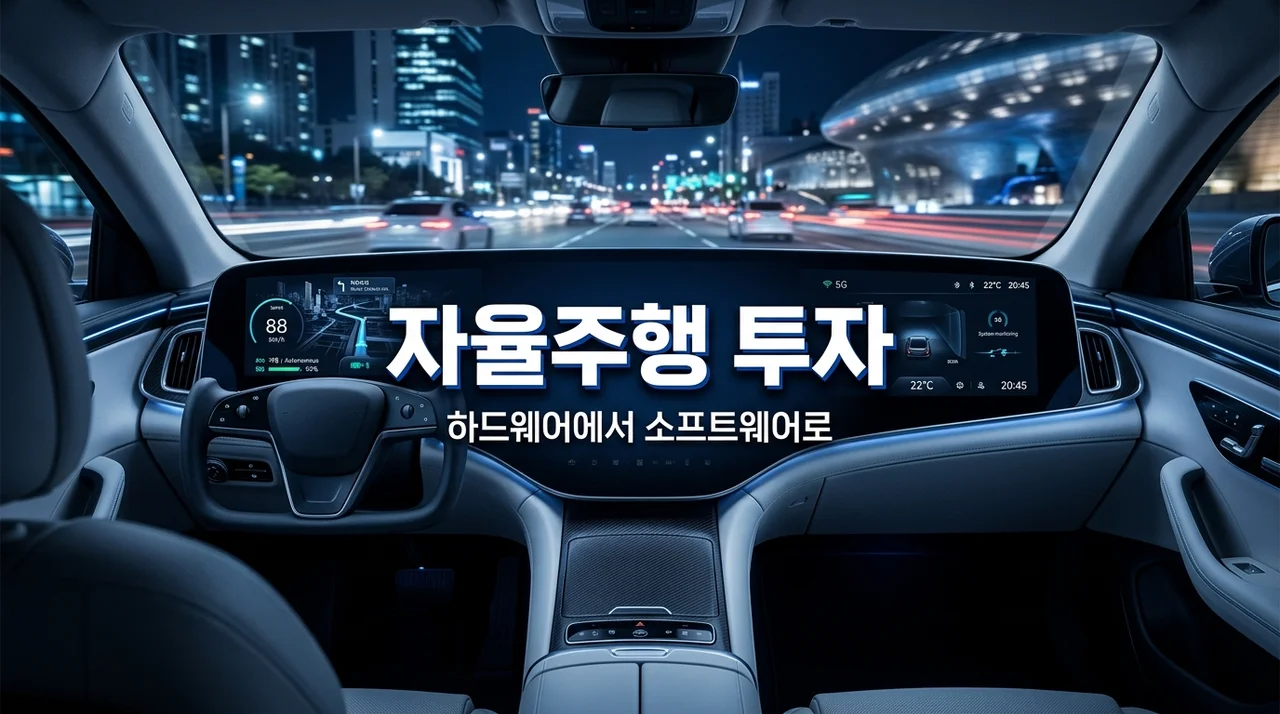 자율주행 관련주 전망: 하드웨어보다 소프트웨어가 핵심인 이유