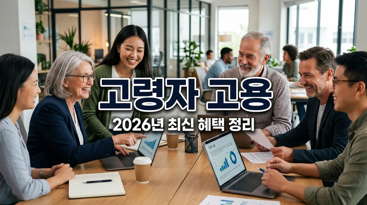2026년 고령자 고용지원금 신청 자격과 기업 혜택 완전 정복