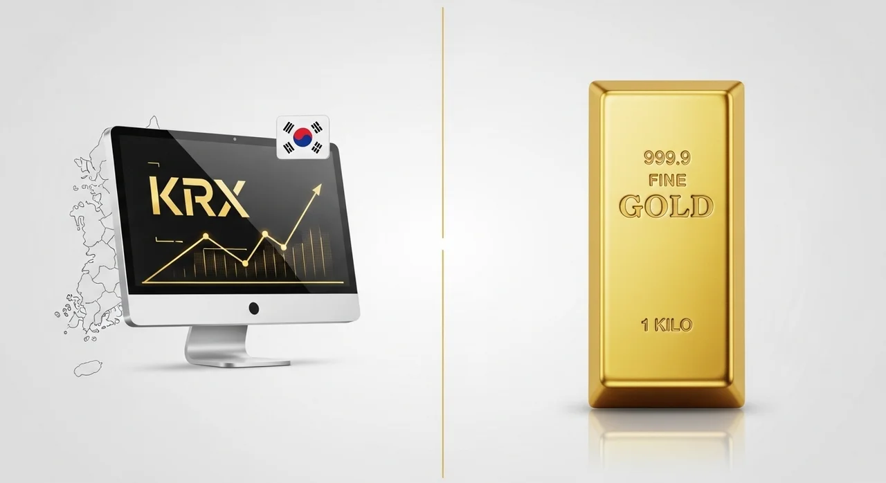 KRX 금시장 vs 실물 투자, 무엇이 다를까?